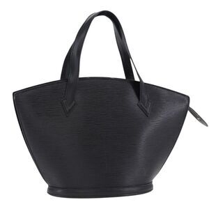Louis Vuitton Saint Jacques Epi Leather Black Leather Shoulder Bag Bag